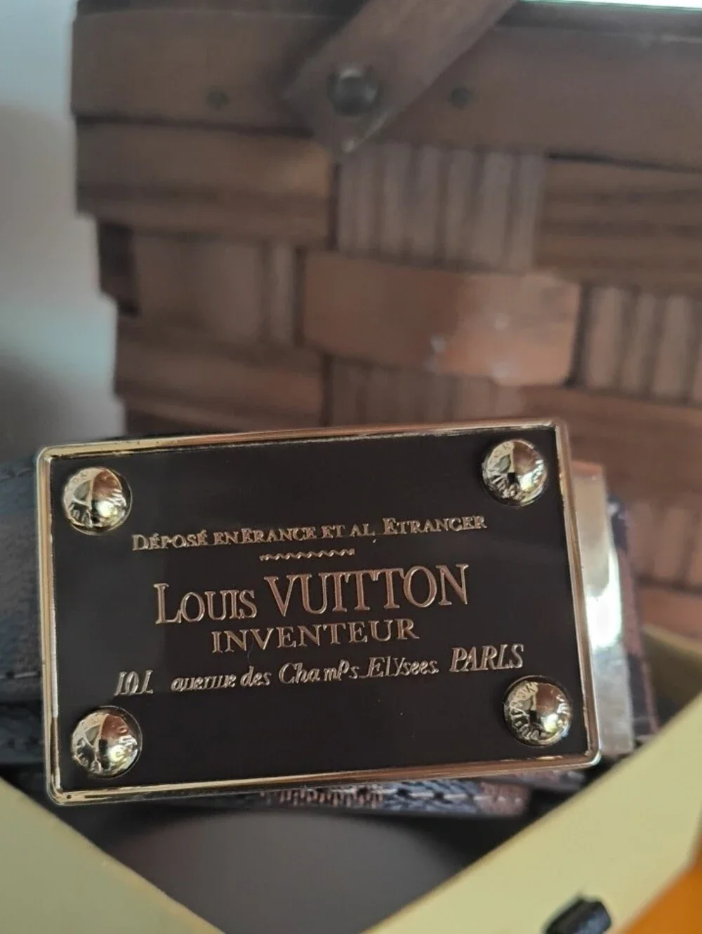 Louis Vuitton Bold Yellow Branded Wall Art Print